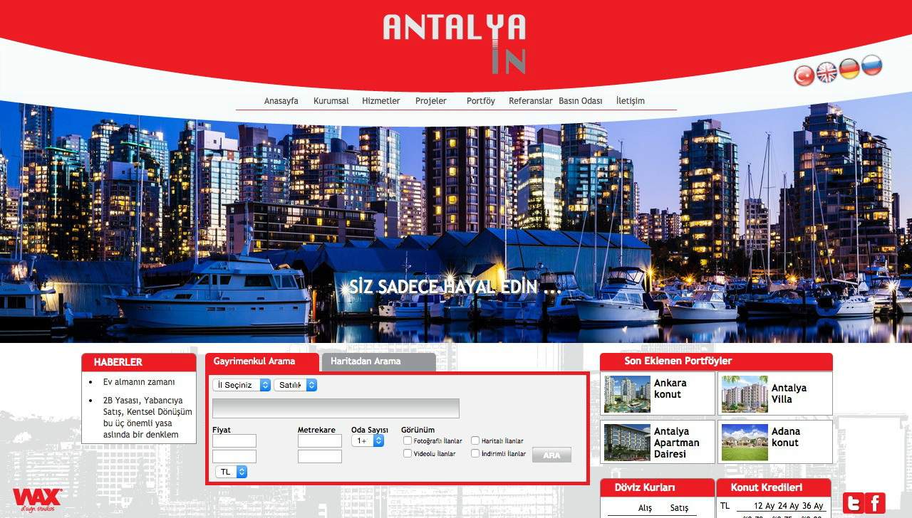 Wax Ajans Sosyal Medya Ajansi Web Tasarim Antalya